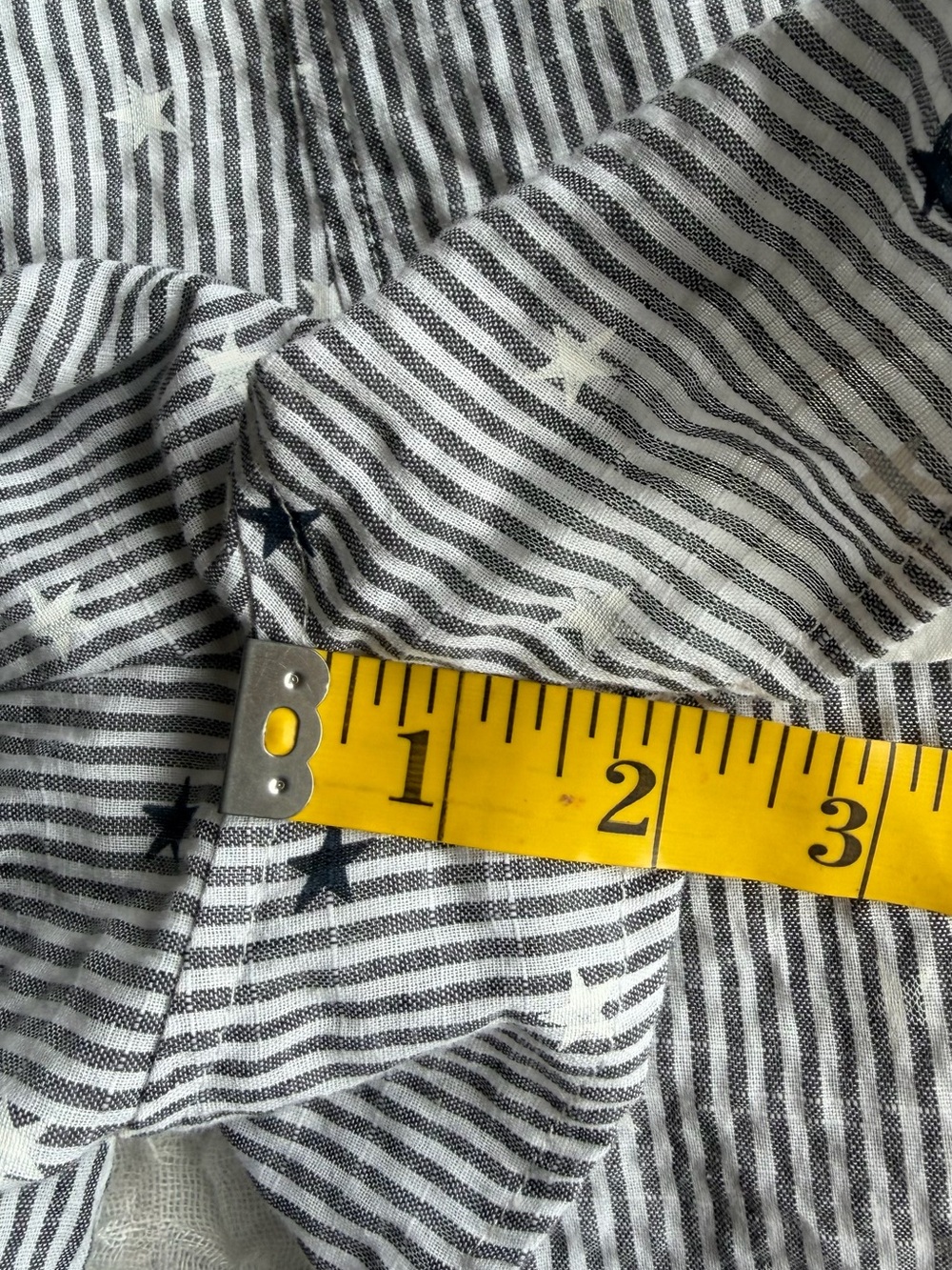 Storia Stars and Stripes Romper Size Medium - Picture 7 of 11